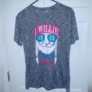 Willie Nelson short sleeve t-shirt size Large